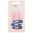 Richstar Accessories Csillogó hajcsatok 5 cm 6 darab