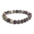 Turmalín náramek elastický přírodní kámen, kulička 8 mm / 16 - 17 cm, strážce dobré nálady