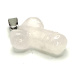 Křišťál Penis pro štěstí, přívěsek přírodní kámen ručně broušený cca 11 x 22 mm, kámen kamenů