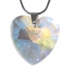 Aurazářič Andělské srdce broušené, nejsem jen šperk 3 x 3 cm Aurazářič Andělské srdce broušené, nejsem jen šperk 3 x 3 cm