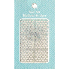 Nail Accessory Hollow Sticker köröm sablonok többszínű szívecskék 1 ív 129 Nail Accessory Hollow Sticker köröm sablonok többszínű szívecskék 1 ív 129