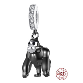 Charm Gorila, přívěsek na náramek zvíře