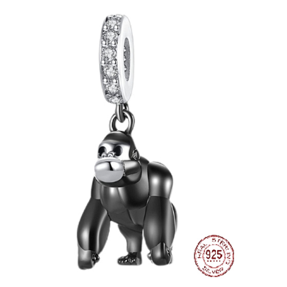 Charm Gorila, přívěsek na náramek zvíře