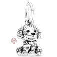 Charm Sterlingové stříbro 925 Pudl - pes, přívěsek na náramek zvíře