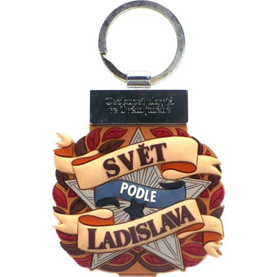 Albi Knížka se jménem na klíče Svět podle Ladislava 6 x 9,5 cm