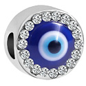 Charm Řecké modré oko, ochranný amulet, korálek na náramek symbol