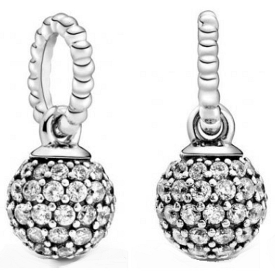 Charm Pavé ball, přívěsek na náramek symbol