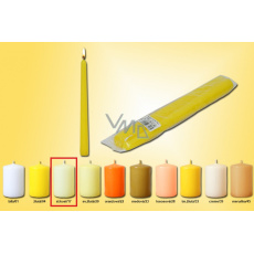 Lima Svíčka slonová kost kónická 22 x 250 mm 2 kusy Lima Svíčka slonová kost kónická 22 x 250 mm 2 kusy