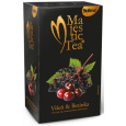 Biogena Majestic Tea Višeň & Bezinka ovocný čaj 20 x 2.5 g