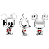 Charm Disney Mickey Mouse, korálek na náramek, film