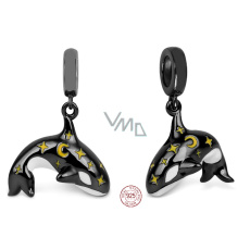 Charm Sterlingové stříbro 925 Hvězdná kosatka, přívěsek na náramek zvíře