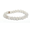 Růženin fazet náramek elastický přírodní kámen, kulička 8 mm / 16 - 17 cm, kámen lásky