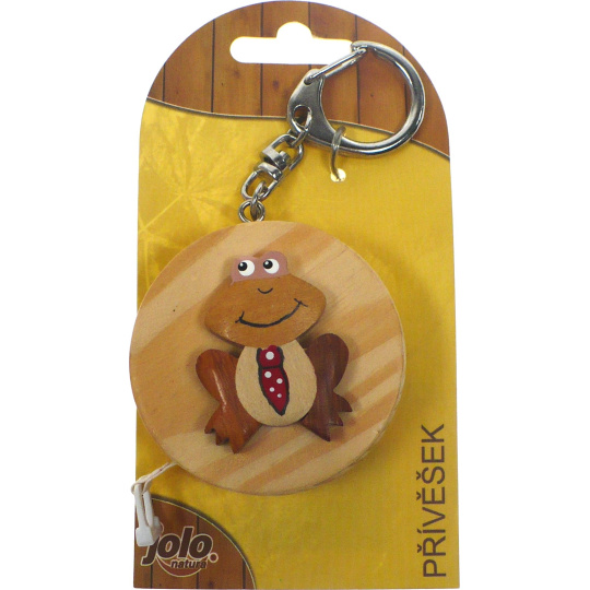 Nekupto Jolo Natura Žabka přívěšek s metrem