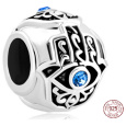 Charm Sterlingové stříbro 925 Ruka Fatimy, korálek na náramek symbol