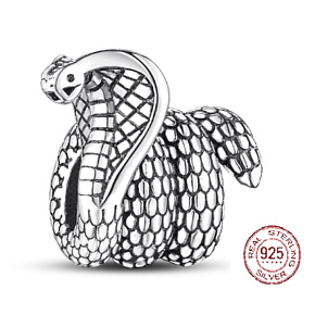 Charm Kobra had, korálek na náramek zvíře