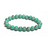 Tyrkenit zelenomodrý náramek elastický, kulička 8 mm / 16 -17 cm, kámen mladých lidí, hledá životní cíl