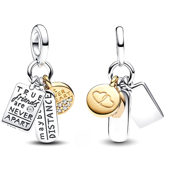 Charm Přátelství 3v1, přívěsek na náramek