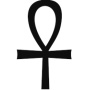ANKH - egyptský hieroglyf - zrození život