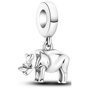 Charm Nosorožec, přívěsek na náramek zvíře