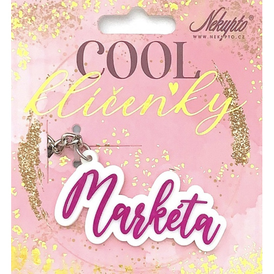 Nekupto Cool jmenná klíčenka Markéta 1 kus