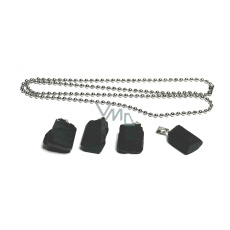 Turmalín Skoryl přívěsek přírodní kámen 1,5 cm 1 kus, strážce dobré nálady