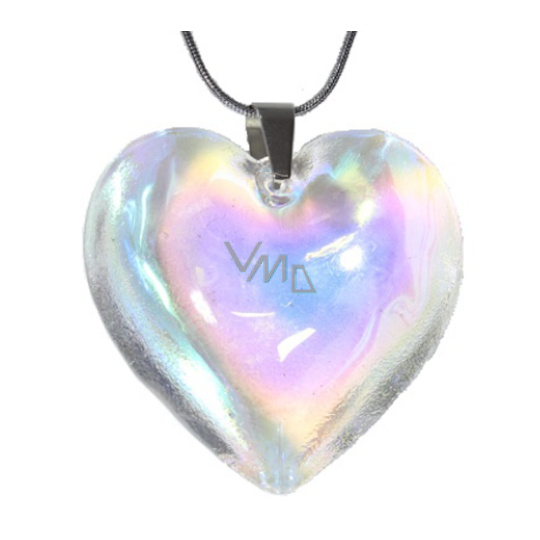 Aurazářič Andělské srdce hladké, nejsem jen šperk 4,5 x 4,5 cm Aurazářič Andělské srdce hladké, nejsem jen šperk 4,5 x 4,5 cm