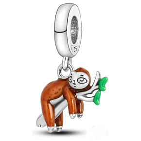 Charm Lenochod, přívěsek na náramek zvíře