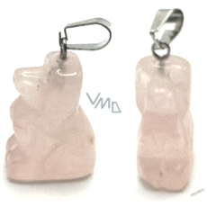 Růženin Pes přívěsek přírodní kámen, ručně broušená figurka 1,8 x 2,5 x 8 mm, kámen lásky Růženin Pes přívěsek přírodní kámen, ručně broušená figurka 1,8 x 2,5 x 8 mm, kámen lásky