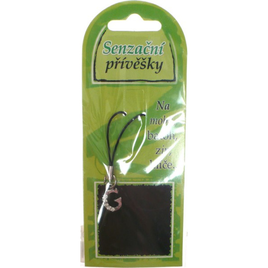 Nekupto Senzační přívěšek písmeno G 1 kus