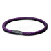 Lanový Magnetický náramek – fialový 21,5 cm x 4 mm, unisex