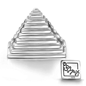 Charm Egypt - Pyramida, korálek na náramek cestování