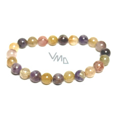 Auralit 23 náramek elastický přírodní kámen, kulička 8 mm / 16 - 17 cm, patří k nejmocnějším kamenům na planetě