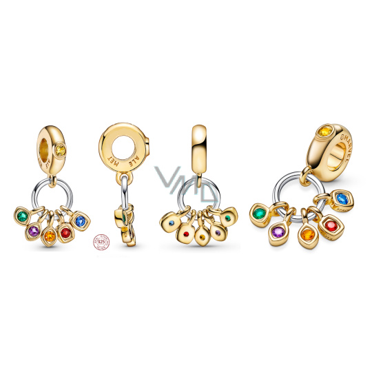 Charm Sterlingové stříbro 925 Marvel The Avengers, Kameny nekonečna - Infinity Gems, přívěsek na náramek, film Charm Sterlingové stříbro 925 Marvel The Avengers, Kameny nekonečna - Infinity Gems, přívěsek na náramek, film