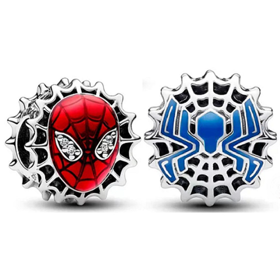 Charm Marvel Spiderman maska, korálek na náramek film