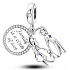 Charm Rodina je kruh lásky, přívěsek na náramek rodina