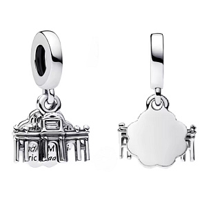 Charm Německo, Berlín, Braniborská brána 2v1, přívěsek na náramek cestování