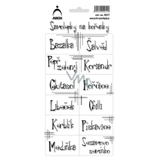 Arch Fűszercímkék Linky Bazsalikom 11 x 23,5 cm Arch Fűszercímkék Linky Bazsalikom 11 x 23,5 cm