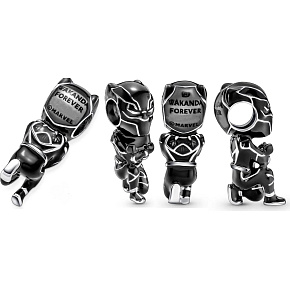 Charm Marvel The Avengers, Black Panther, korálek na náramek film