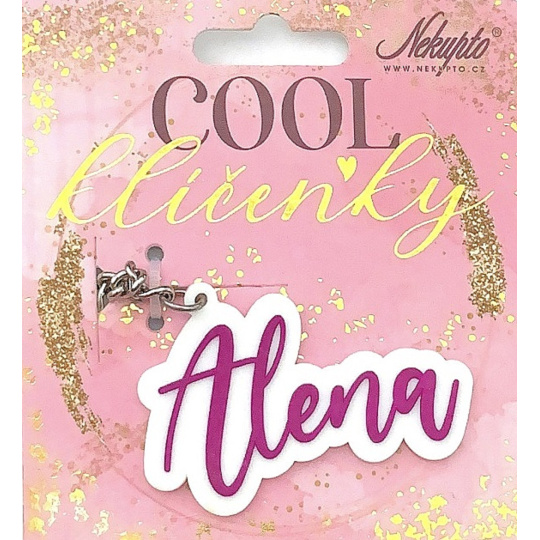 Nekupto Cool jmenná klíčenka Alena 1 kus
