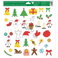 Öntapadó nélküli ablakfólia 30 x 33,5 cm harang Öntapadó nélküli ablakfólia 30 x 33,5 cm harang