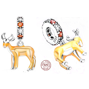 Charm Antilopa, přívěsek na náramek zvíře