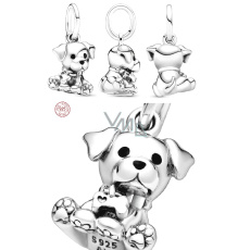 Charm Sterlingové stříbro 925 Labrador - štěně, pes přívěsek na náramek zvíře