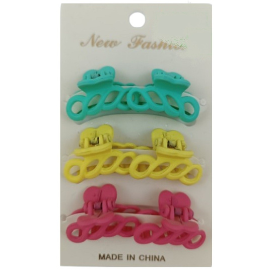 Skřipce plastové různé barvy 6 kusů