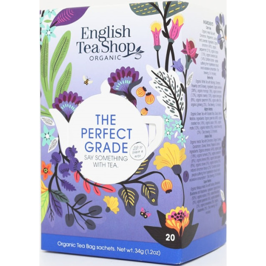 English Tea Shop Bio The Perfect Grade mix čajů 20 kusů 34 g