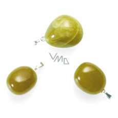 Serpentin / Lizardit Troml přívěsek přírodní kámen, M cca 3 cm, 1 kus, kámen léčitelů Serpentin / Lizardit Troml přívěsek přírodní kámen, M cca 3 cm, 1 kus, kámen léčitelů