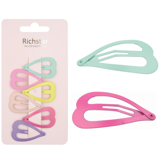 Richstar Accessories Sponky srdíčka 4 cm 6 kusů
