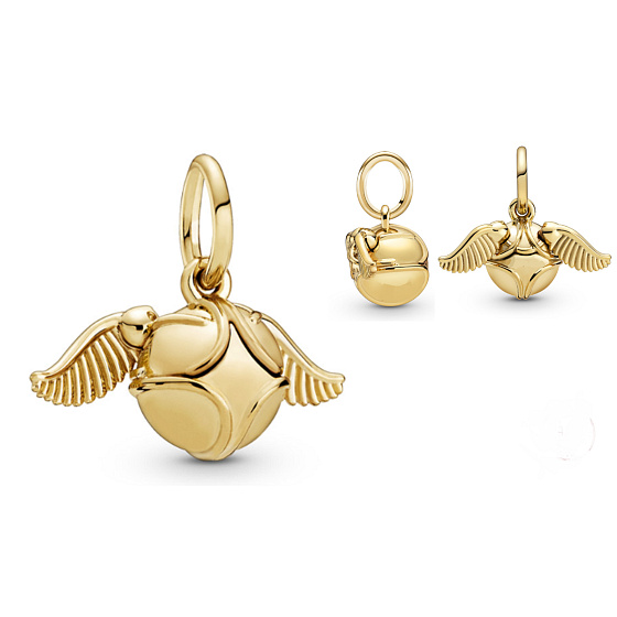 Charm Harry Potter - Zlatonka, přívěsek na náramek, film