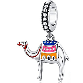 Charm Velbloud, přívěsek na náramek cestování