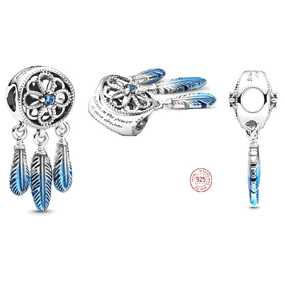 Charm Lapač snů, přívěsek na náramek symbol