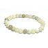 Morganit žlutý náramek elastický přírodní kámen, kulička 6 mm / 16 - 17 cm, kámen božské lásky